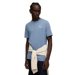 PUMA - Camisa Deportiva Original Wardrobe Ess Azul Para Hombre