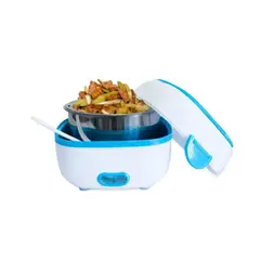 GENERICO - Lonchera Metálica Porta Calentadora Eléctrica De Comida