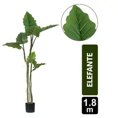GIO HOME - MATA OREJA DE ELEFANTE X8 180CM ARTIFICIAL