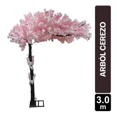GIO HOME - ARBOL CEREZO 3MT DE 115 RAMAS ROSADO 300x270CM