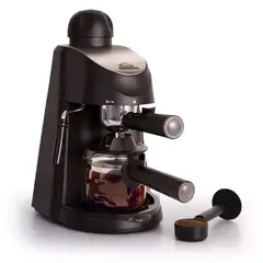 HOME ELEMENTS - Capuchinera Cafetera Espresso + Capuccino HECM2033 Color Negro