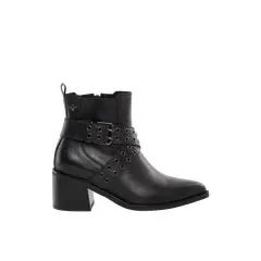 BOSI - Botines Para Mujer Rachid Negro