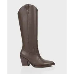 STIVALI - Bota Texana Cameron Cuero Cafe
