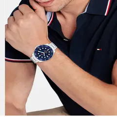 TOMMY HILFIGER - Reloj T.hilfiger Para Hombre Plateado 1792202