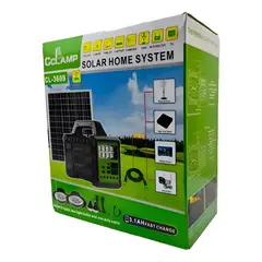 GENERICO - Generador Planta Sistema Solar Portátil Cl-3609 4 Focos Led