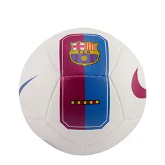 NIKE - Balon Fcb Pitch #5-Blanco
