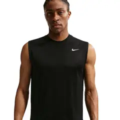 NIKE - Camiseta Sin Mangas M Df Tee Std Flex Hombre-Negro
