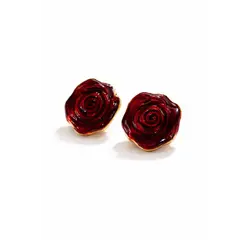 ZYRAL - Aretes Rojos Mujer Marca ZARC03-135