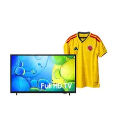 SAMSUNG - Televisor 40 Full Hd Smart Tv + Camiseta Edición Especial Hincha ⚽