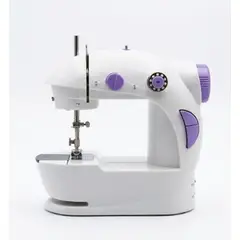 VIA7 - Máquina de Coser Portátil Mini pequeña 4 en 1 Con Luz y Pedal