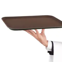 INCAMETAL - Bandeja antid plastica rect
