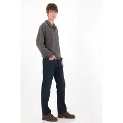 TENNIS - Buzo ajuste relajado con textura en gris para hombre