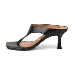 VIZZANO - Sandalia Tacon Alto Napa Garda Negro