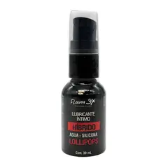 FLAVOR SEX - Lubricante Hibrido Base Agua Silicona Saborizado 30ml