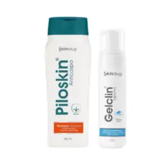 SKINDRUG - Piloskin Anticaspa y Anticaida x280ml Gratis Gelclin Espuma x 190g