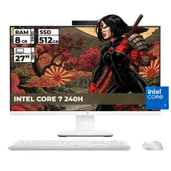 ASUS - TODO EN UNO INTEL CORE 7-240H 8GB RAM 512 GB SSD 27'' FHD