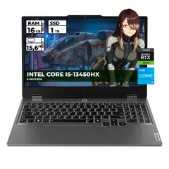 Lenovo - PORTATIL GAMER LOQ INTEL CORE I5-13450HX 16GB RAM 1TB SSD RTX 3050 15.6'' FHD