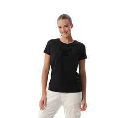TOTTO - Camiseta Estampada para Mujer Minnie Cute Negra