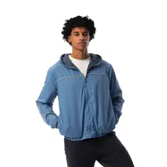 TOTTO - Chaqueta para Hombre Casual Mosculer Liviana Azul