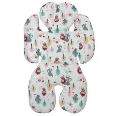 MUNDO BEBE - Almohada cojín coche bebe niña niño estabilizador