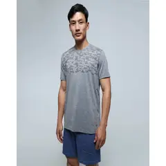 OSTU - Camiseta Para Hombre Manga Corta Color Gris #60091368