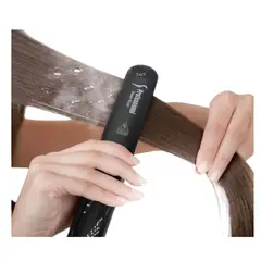 GENERICO - Plancha para Alisar y Rizar Cabello con Pantalla Led y Calentamiento Rapido