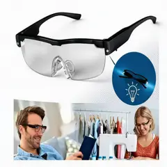 VISION - Gafas Aumento Visión Luz Led Zoom 160