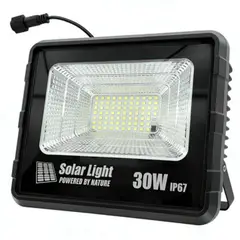 GENERICO - Reflector Lampara Led Panel Solar 30w GD-30H