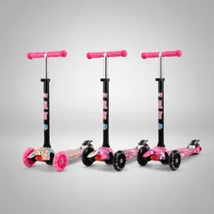 VITTORIA - Monopatin Scooter Patineta Ruedas Luz NIÑA DISEÑO ALEATORIO