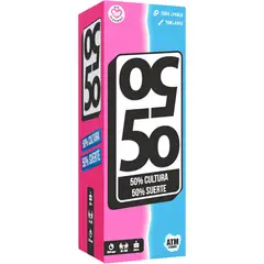 JUGANDO Y EDUCANDO - Juego De Mesa 50 50 Para adultos Party Game