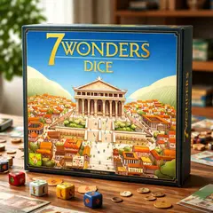 JUGANDO Y EDUCANDO - Juego De Mesa Estrategia 7 Wonders Dice Adultos Original