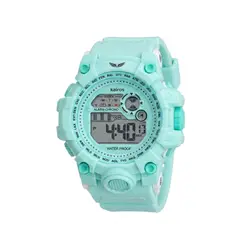 TIME - RELOJ KAIROS AZUL AGUAMARINA DIGITAL DL1821 DEPORTIVO SUMERGIBLE + CAJA