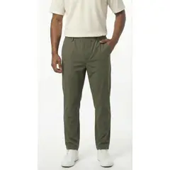 BELIFE - Pantalón verde militar bota recta para hombre