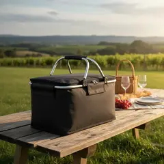 IKSA - Lonchera Picnic De Almacenamiento Térmico En Tela Oxford Para Camping