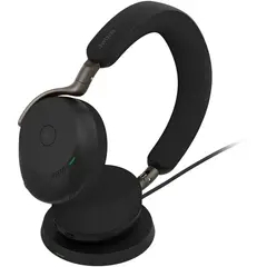 JABRA - Audífonos Inalámbricos Evolve3 75 MS Bluetooth USB con Base de Carga Inalámbrica
