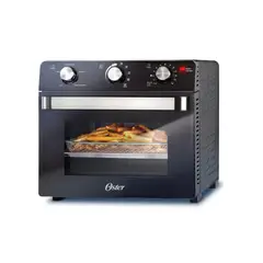 OSTER - Horno Tostador Capacidad de 22 Litros Recubrimiento Antiadherente Color Negro