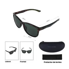 TOMMY HILFIGER - Lentes De Sol T.hilfiger Oulook X67183 Para Hombre Marron