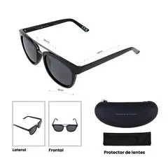 TOMMY HILFIGER - Lentes De Sol Outlook X67169 Negro