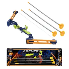 GENERICO - Arco Juguete Flecha Infantil Con Ventosas Set De Arquería