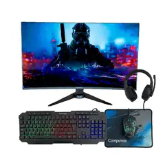 COMPUMAX - MONITOR GAMER MF32 32 CURVO 165HZ - 1MS- FULL HD - PANEL IPS - AMD FREESYNC + COMBO 4-1