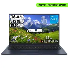 ASUS - Portatil Vivobook Cor I5 120u 16gb 512gb 15,6 Fhd Touch