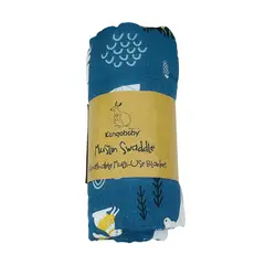 MUNDO BEBE - Cobertor Bebé Muselina De Algodón Niño Niña