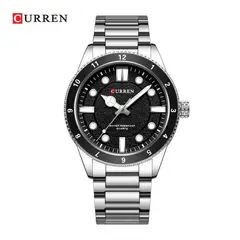 CURREN - Reloj Para Hombre Plateado Kred9601