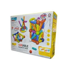 GENERICO - Armatodo Bloques Magnéticos Juguete Infantil 42pc Magnético niños