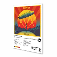 PRINTKING - Póster Led Zeppelin - Celebration Day - Rock 42x30cm A3 Afiche Fotográfica
