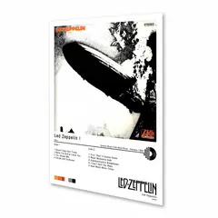 PRINTKING - Póster Led Zeppelin - Led Zeppelin I - Rock 42x30cm A3 Afiche Fotográfica
