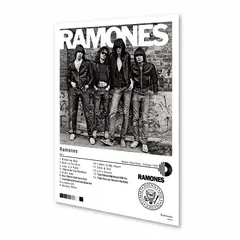 PRINTKING - Póster Ramones - Ramones - Punk Rock 42x30cm A3 Afiche Fotográfica