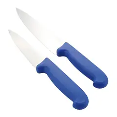 UNIVERSAL - SETX2 CUCHILLOS PRO AZUL 6" Y 8"