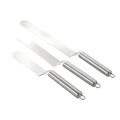 UNIVERSAL - SETX3 ESPATULAS ACERO INOX PRO