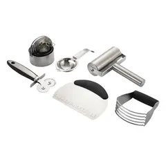 UNIVERSAL - SET DE CORTADORES DE GALLETAS INOX RPO MULTIFUNCIONAL PARA REPOSTERÍA Y PANADERÍA
